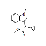 Methyl 2-Cyclopropyl-2-(1-methyl-3-indolyl)acetate