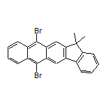 6,11-Dibromo-13,13-dimethyl-13H-indeno[1,2-b]anthracene