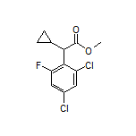 Methyl 2-Cyclopropyl-2-(2,4-dichloro-6-fluorophenyl)acetate