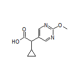 2-Cyclopropyl-2-(2-methoxypyrimidin-5-yl)acetic Acid