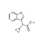 Methyl 2-(3-Benzothienyl)-2-cyclopropylacetate