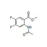 Methyl 2-Acetamido-4,5-difluorobenzoate