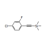 [(4-Chloro-2-fluorophenyl)ethynyl]trimethylsilane