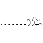 (2R,3S,4S,5R)-2-(Hydroxymethyl)-6-(tetradecyloxy)tetrahydro-2H-pyran-3,4,5-triol