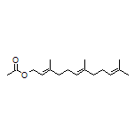(2E,6E)-3,7,11-Trimethyldodeca-2,6,10-trien-1-yl Acetate