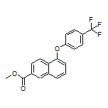 Methyl 5-[4-(Trifluoromethyl)phenoxy]-2-naphthoate