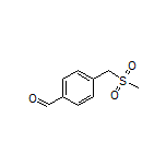 4-[(Methylsulfonyl)methyl]benzaldehyde