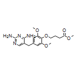 Methyl 4-[4-[(2,4-Diaminopyrimidin-5-yl)methyl]-2,6-dimethoxyphenoxy]butanoate