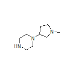 1-(1-Methylpyrrolidin-3-yl)piperazine