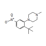 1-[2-(tert-Butyl)-5-nitrophenyl]-4-methylpiperazine