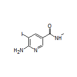 6-Amino-5-iodo-N-methylnicotinamide