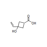 3-Hydroxy-3-vinylcyclobutane-1-carboxylic Acid