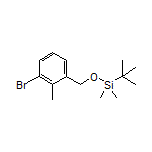 [(3-Bromo-2-methylbenzyl)oxy](tert-butyl)dimethylsilane