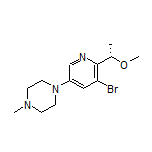 (S)-1-[5-Bromo-6-(1-methoxyethyl)-3-pyridyl]-4-methylpiperazine