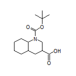 1-Boc-decahydroquinoline-3-carboxylic Acid