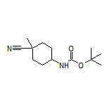 4-(Boc-amino)-1-methylcyclohexanecarbonitrile