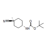 trans-4-(Boc-amino)-1-methylcyclohexanecarbonitrile