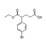 4-(4-Bromophenyl)-5-ethoxy-5-oxopentanoic Acid