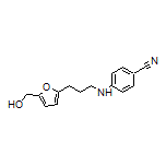 4-[[3-[5-(Hydroxymethyl)furan-2-yl]propyl]amino]benzonitrile