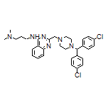 N1-[2-[[4-[Bis(4-chlorophenyl)methyl]piperazin-1-yl]methyl]quinazolin-4-yl]-N3,N3-dimethylpropane-1,3-diamine