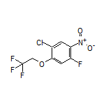 1-Chloro-4-fluoro-5-nitro-2-(2,2,2-trifluoroethoxy)benzene