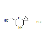 4-Oxa-7-azaspiro[2.5]octan-5-ylmethanol Hydrochloride
