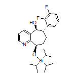 (5S,6S,9R)-6-(2,3-Difluorophenyl)-9-[(triisopropylsilyl)oxy]-6,7,8,9-tetrahydro-5H-cyclohepta[b]pyridin-5-ol