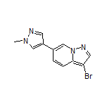 3-Bromo-6-(1-methyl-4-pyrazolyl)pyrazolo[1,5-a]pyridine