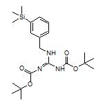 1,2-Di-Boc-3-[3-(trimethylsilyl)benzyl]guanidine