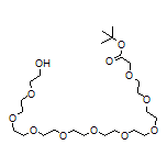 tert-Butyl 29-Hydroxy-3,6,9,12,15,18,21,24,27-nonaoxanonacosan-1-oate