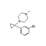 1-[1-(3-Bromophenyl)cyclopropyl]-4-methylpiperazine