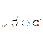 [4-Fluoro-5-[1-(1-methyl-4-pyrazolyl)-4-piperidyl]-2-pyridyl]methanol