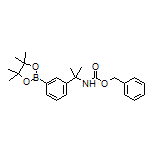 [3-[2-(Cbz-amino)propan-2-yl]phenyl]boronic Acid Pinacol Ester