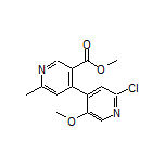 Methyl 2’-Chloro-5’-methoxy-6-methyl-[4,4’-bipyridine]-3-carboxylate