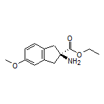 Ethyl (R)-2-Amino-5-methoxy-2,3-dihydro-1H-indene-2-carboxylate