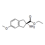 Ethyl (S)-2-Amino-5-methoxy-2,3-dihydro-1H-indene-2-carboxylate