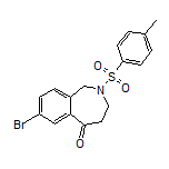 7-Bromo-2-tosyl-3,4-dihydro-1H-benzo[c]azepin-5(2H)-one