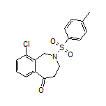 9-Chloro-2-tosyl-3,4-dihydro-1H-benzo[c]azepin-5(2H)-one