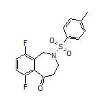 6,9-Difluoro-2-tosyl-3,4-dihydro-1H-benzo[c]azepin-5(2H)-one