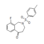 9-Fluoro-2-tosyl-3,4-dihydro-1H-benzo[c]azepin-5(2H)-one