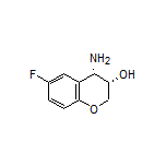 (3S,4S)-4-Amino-6-fluorochroman-3-ol