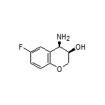 (3R,4R)-4-Amino-6-fluorochroman-3-ol