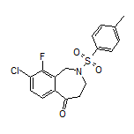 8-Chloro-9-fluoro-2-tosyl-3,4-dihydro-1H-benzo[c]azepin-5(2H)-one