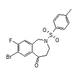 7-Bromo-8-fluoro-2-tosyl-3,4-dihydro-1H-benzo[c]azepin-5(2H)-one