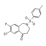 7-Chloro-8-fluoro-2-tosyl-3,4-dihydro-1H-benzo[c]azepin-5(2H)-one