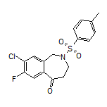 8-Chloro-7-fluoro-2-tosyl-3,4-dihydro-1H-benzo[c]azepin-5(2H)-one