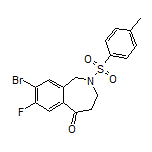 8-Bromo-7-fluoro-2-tosyl-3,4-dihydro-1H-benzo[c]azepin-5(2H)-one