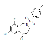 7-Chloro-9-fluoro-2-tosyl-3,4-dihydro-1H-benzo[c]azepin-5(2H)-one