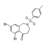 6,8-Dibromo-2-tosyl-3,4-dihydro-1H-benzo[c]azepin-5(2H)-one