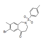 7-Bromo-8-methyl-2-tosyl-3,4-dihydro-1H-benzo[c]azepin-5(2H)-one